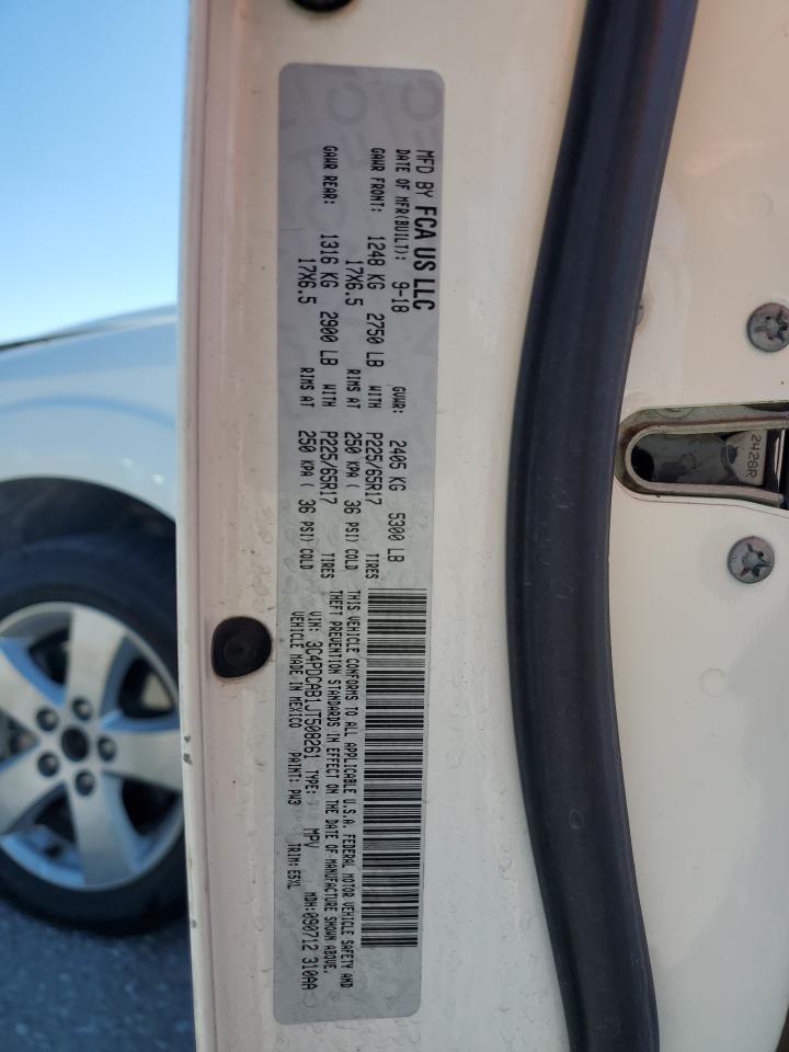 2018 Dodge Journey Se VIN: 3C4PDCAB1JT508261 Lot: 90504355