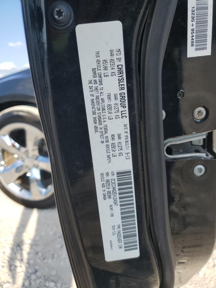 2014 Chrysler 300 VIN: 2C3CCAAG2EH124347 Lot: 86888135