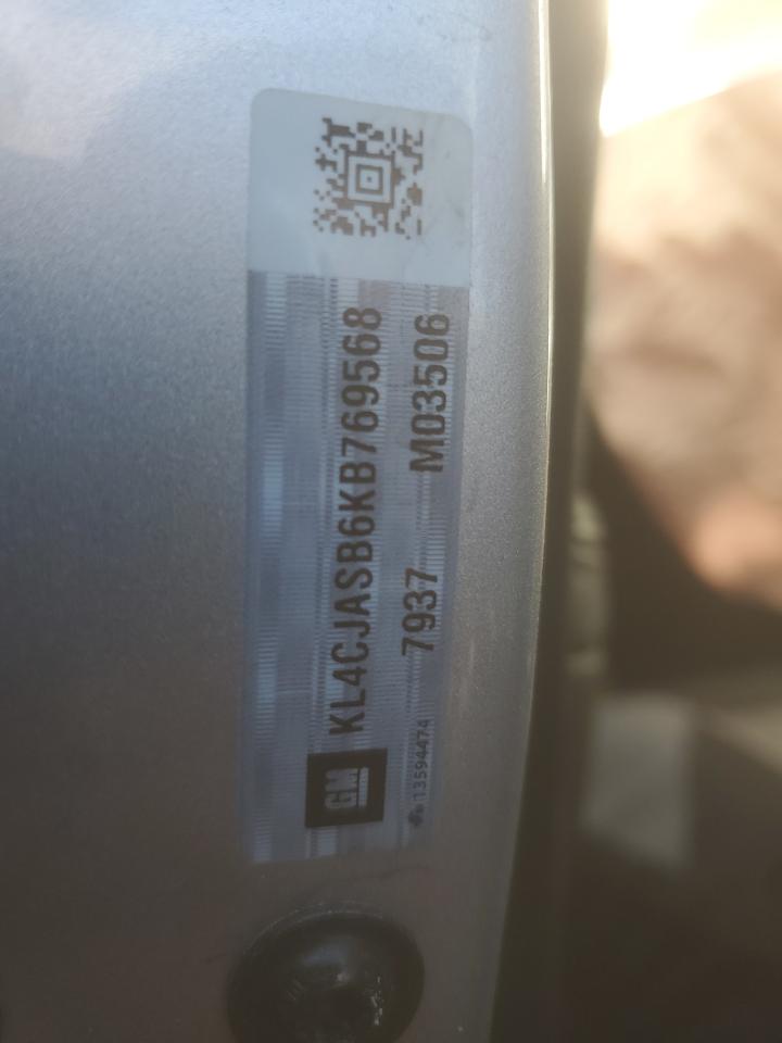 2019 Buick Encore Preferred VIN: KL4CJASB6KB769568 Lot: 86724175