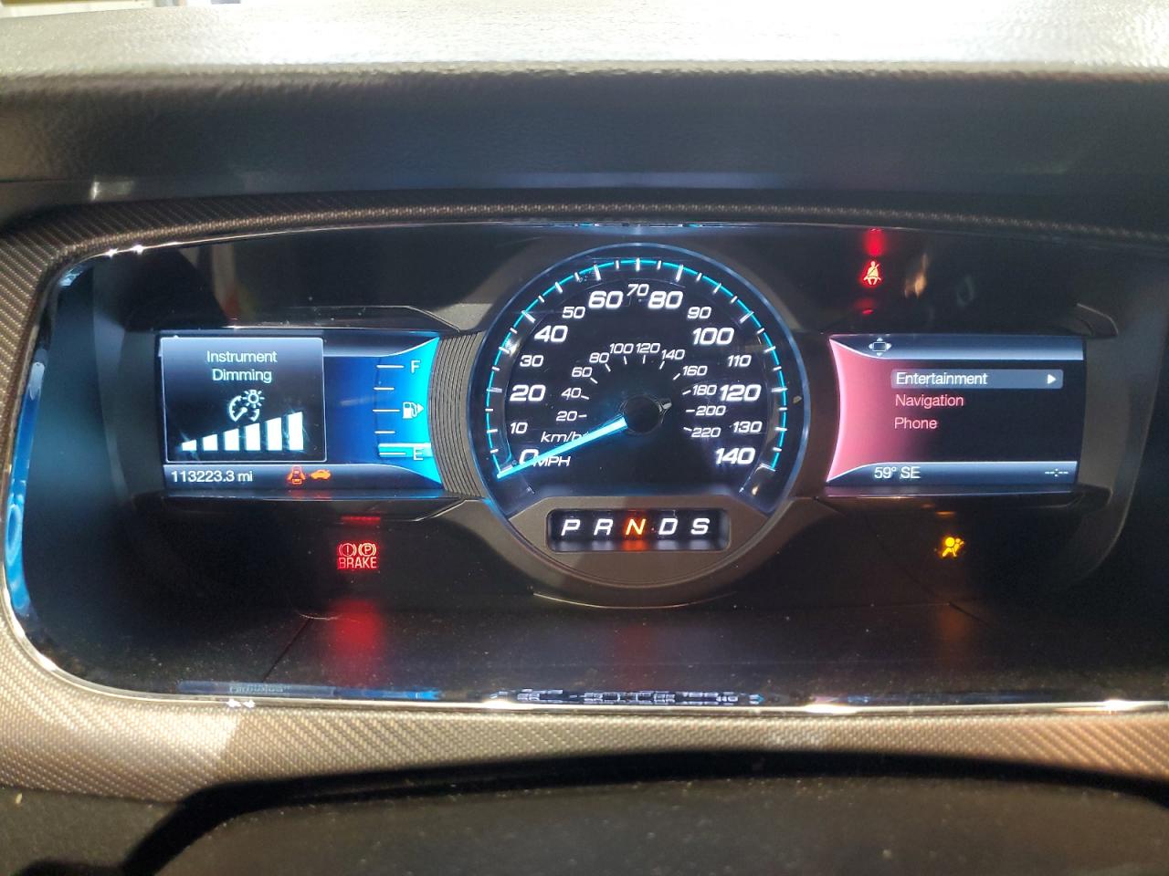 2015 Ford Taurus Sho VIN: 1FAHP2KT7FG198924 Lot: 89813455