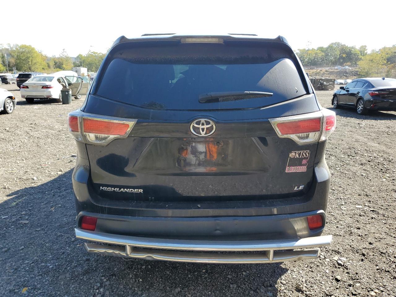 2015 Toyota Highlander Le VIN: 5TDZARFH7FS010665 Lot: 85507925