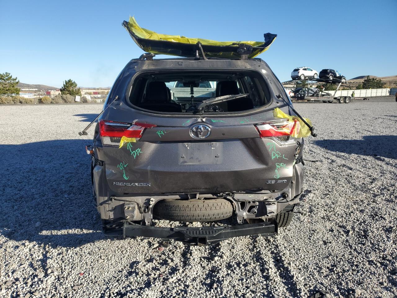 2018 Toyota Highlander Se VIN: 5TDJZRFH6JS861516 Lot: 87023085