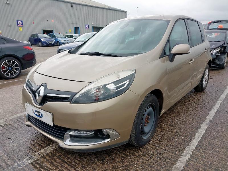 2014 RENAULT SCENIC 1.5 DCI DYNAMIQUE TOMTOM ENERGY 5DR [START STOP] for sale at Copart CHESTER