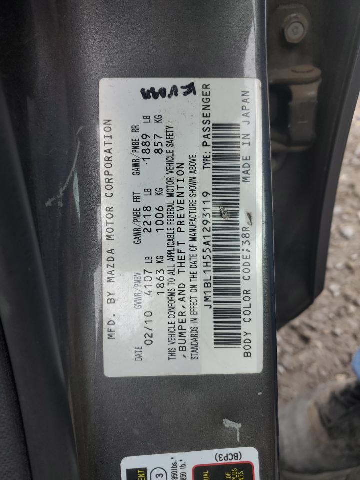 2010 Mazda 3 S VIN: JM1BL1H55A1293119 Lot: 86277335