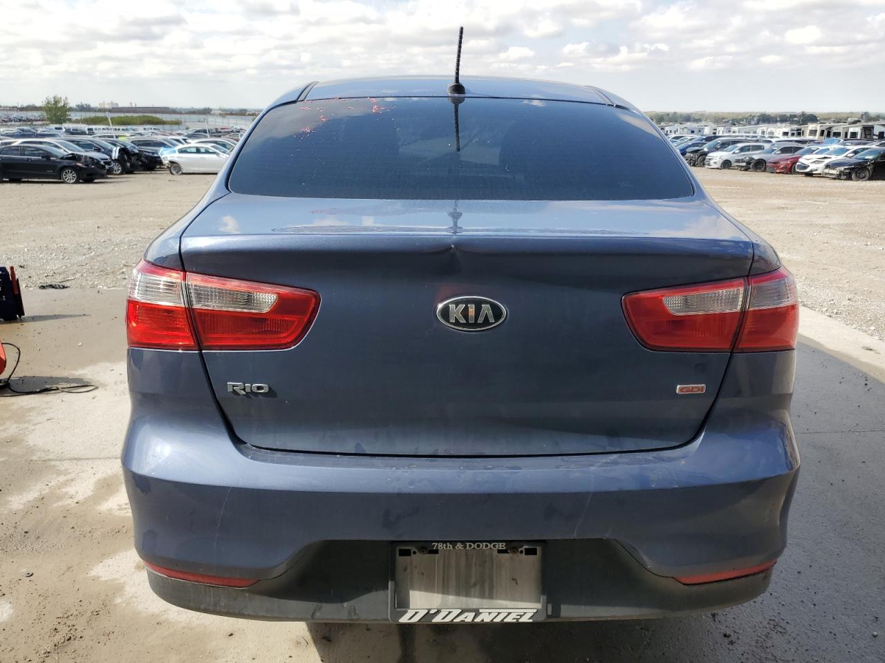 2016 Kia Rio Lx VIN: KNADM4A34G6539392 Lot: 86890905