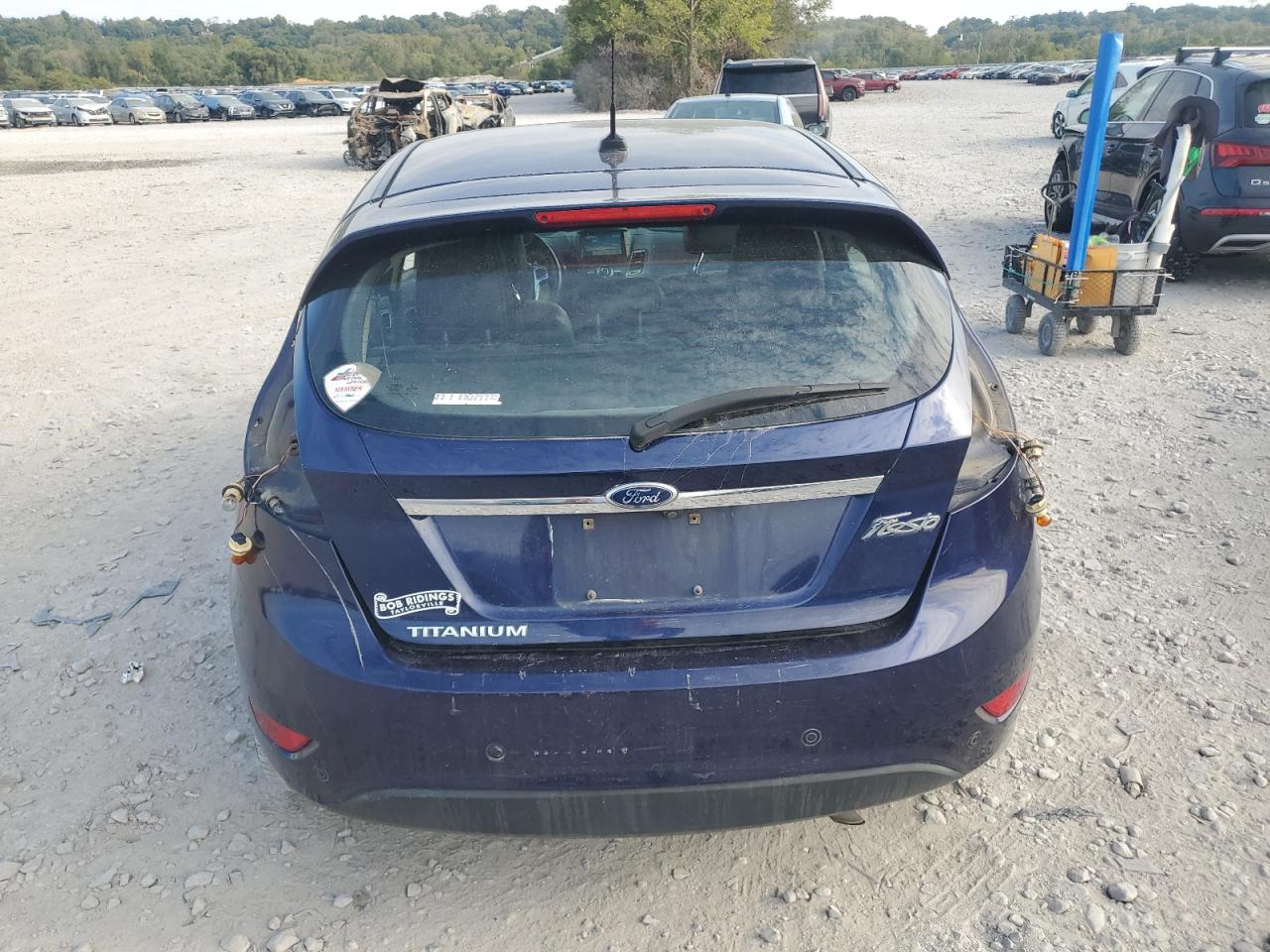 2016 Ford Fiesta Titanium VIN: 3FADP4FJ3GM158303 Lot: 86307955