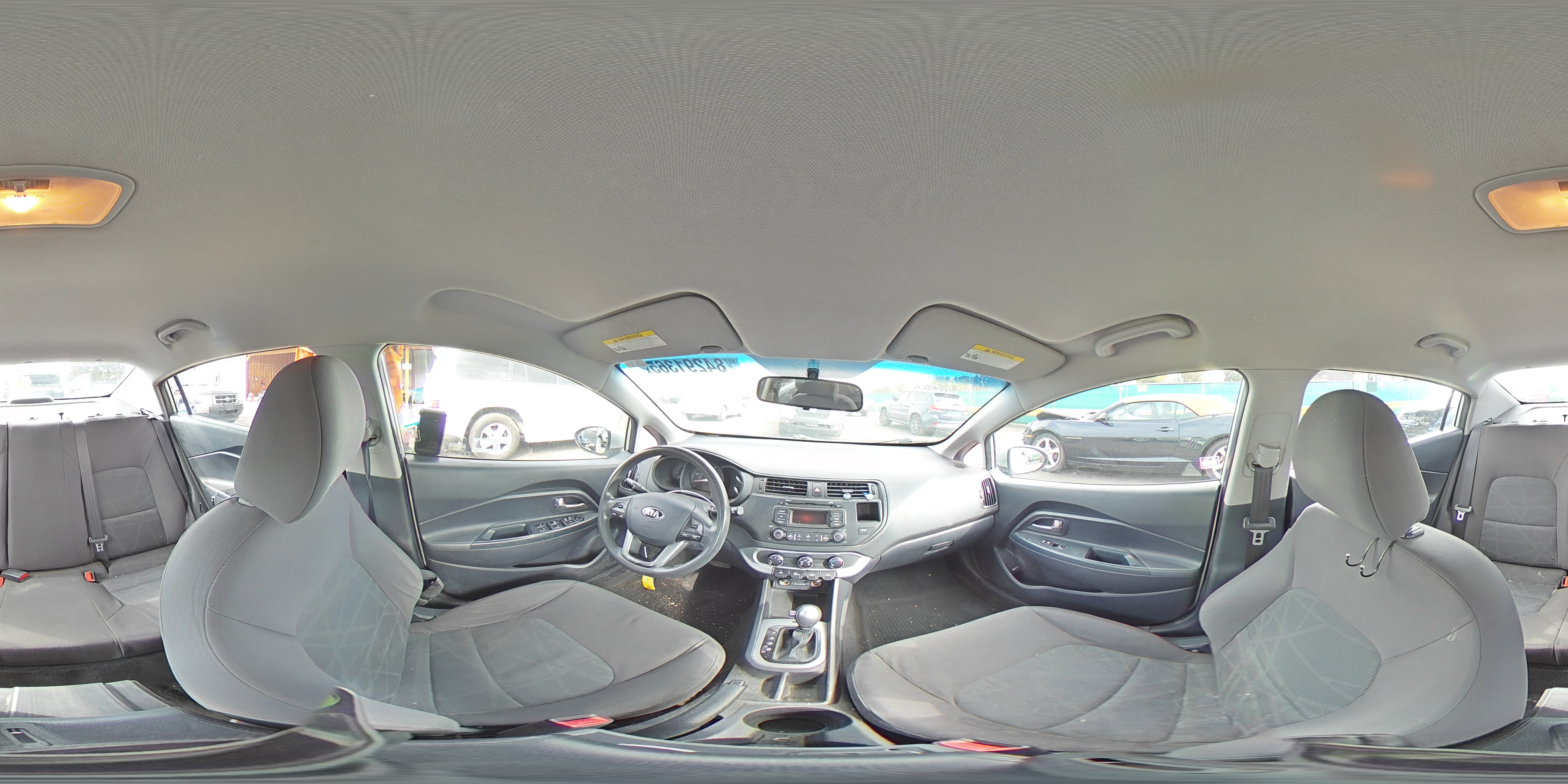 2015 Kia Rio Lx VIN: KNADM4A32F6431237 Lot: 84291365