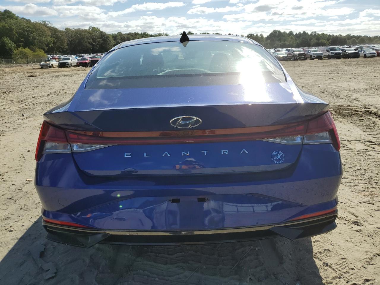 2022 Hyundai Elantra Sel VIN: 5NPLN4AG7NH075158 Lot: 82220865