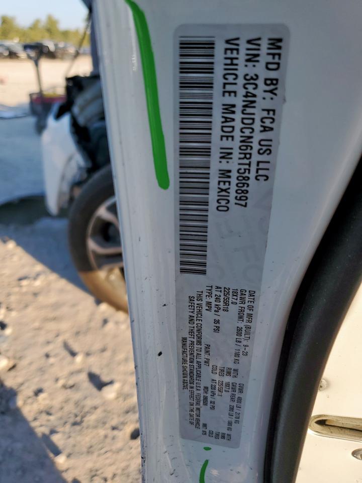 2024 Jeep Compass Limited VIN: 3C4NJDCN6RT586897 Lot: 82378035