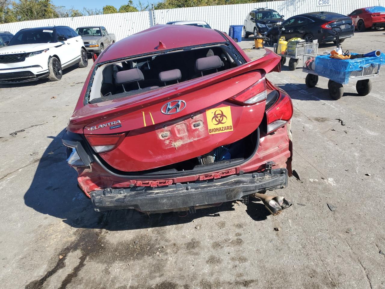 2014 Hyundai Elantra Coupe Gs VIN: KMHDH6AH7EU026785 Lot: 89723625