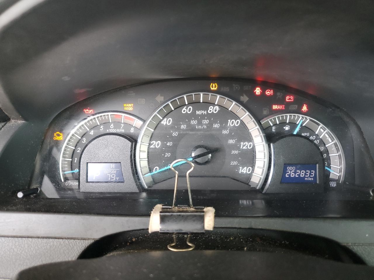 2012 Toyota Camry Base VIN: 4T1BF1FK1CU602615 Lot: 85909645