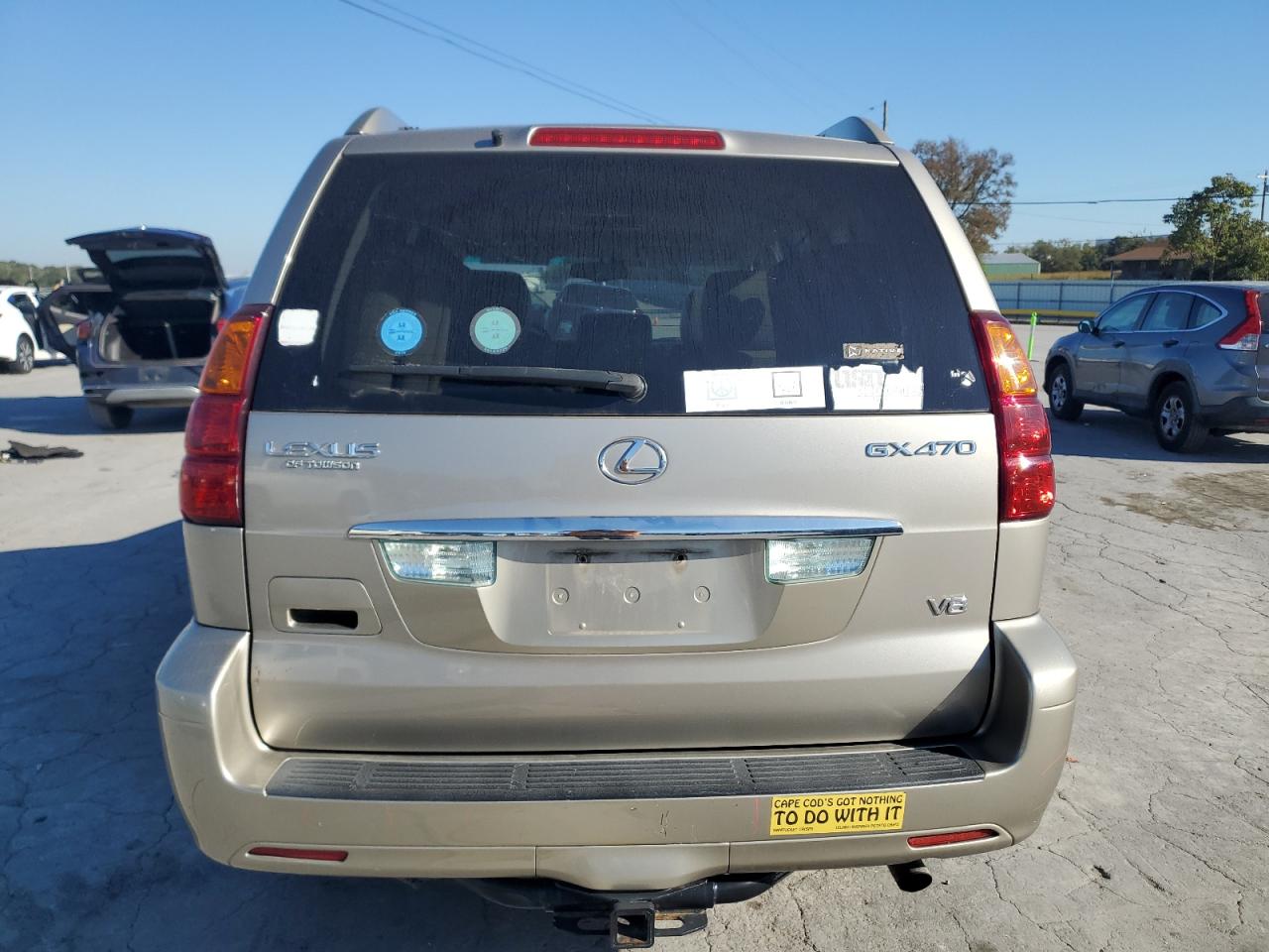 2005 Lexus Gx 470 VIN: JTJBT20X950068665 Lot: 82443555