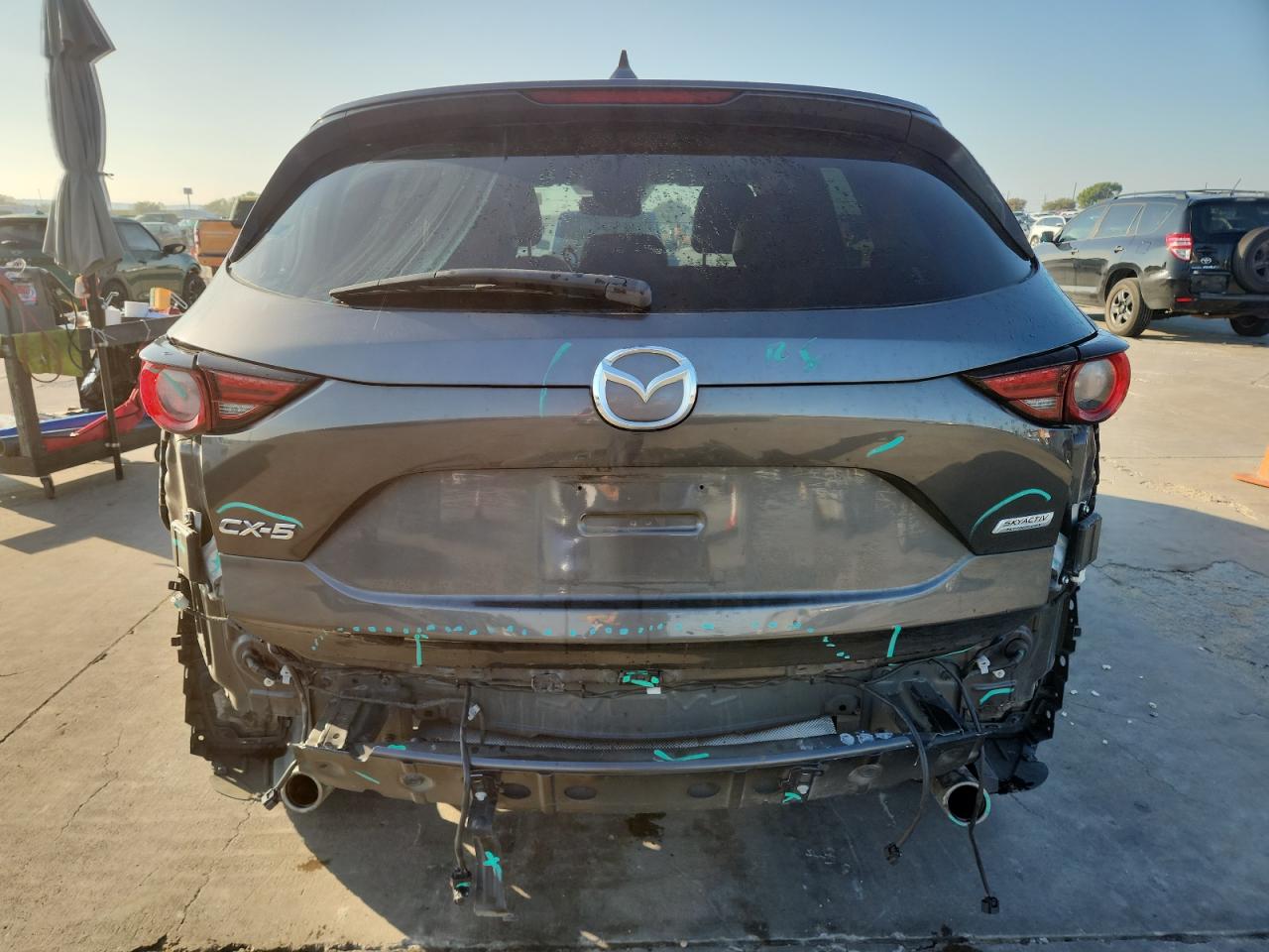 2019 Mazda Cx-5 Grand Touring VIN: JM3KFADM9K1565801 Lot: 90248575