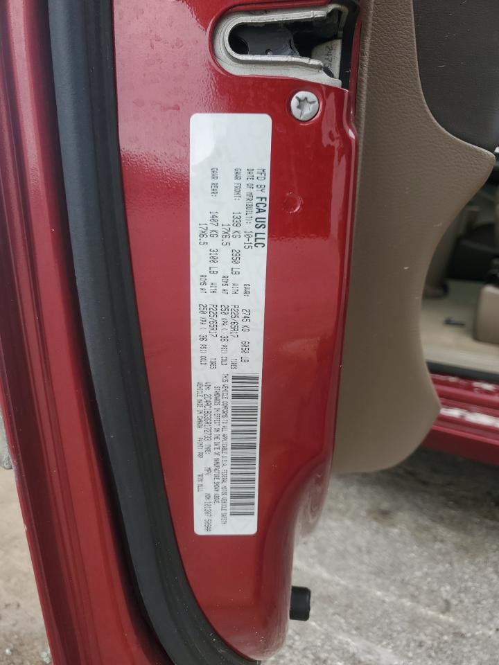 2016 Chrysler Town & Country Touring VIN: 2C4RC1BG3GR172733 Lot: 85333585