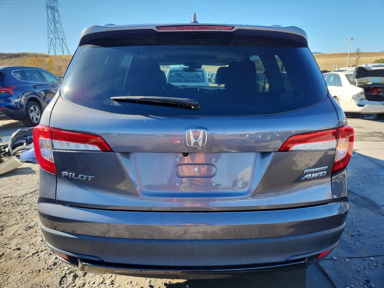 2022 Honda Pilot Se VIN: 5FNYF6H27NB080996 Lot: 87311205