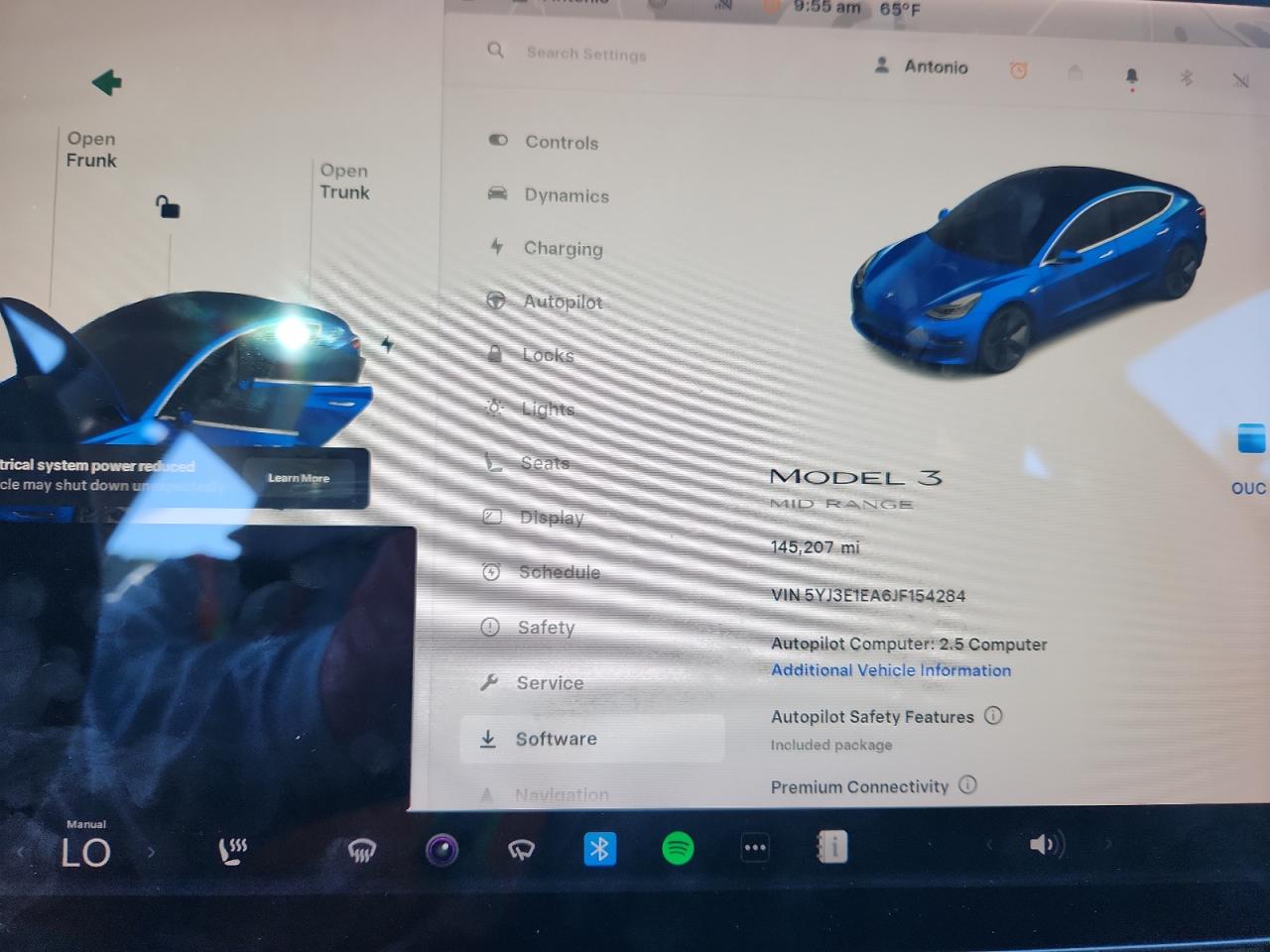 2018 Tesla Model 3 VIN: 5YJ3E1EA6JF154284 Lot: 86479775