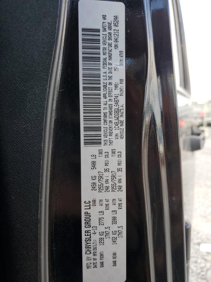 2013 Jeep Wrangler Unlimited Sport VIN: 1C4BJWDG8DL648741 Lot: 82347935