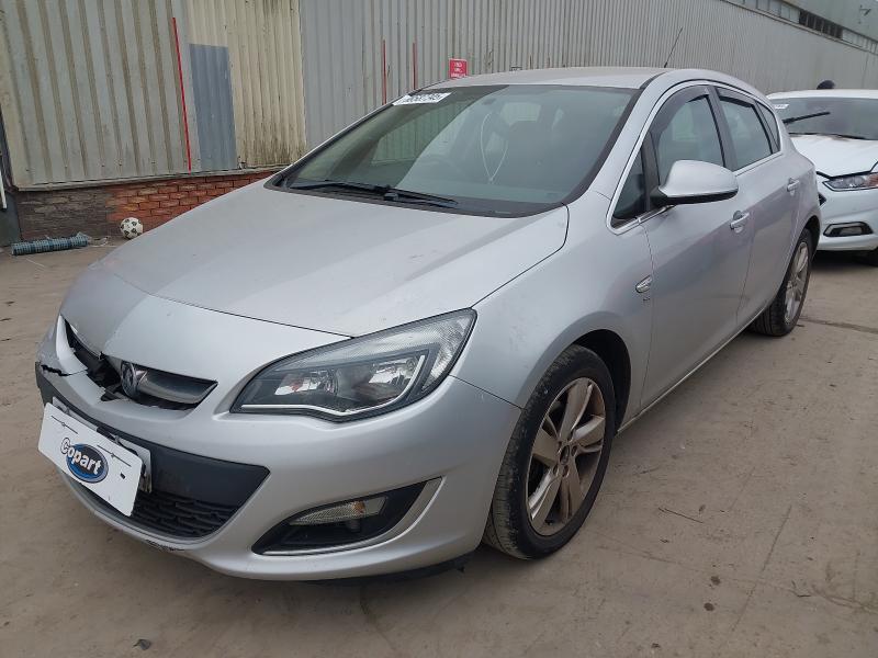 2013 VAUXHALL ASTRA 2.0 CDTI 16V ECOFLEX SRI [165] 5DR for sale at Copart PETERLEE
