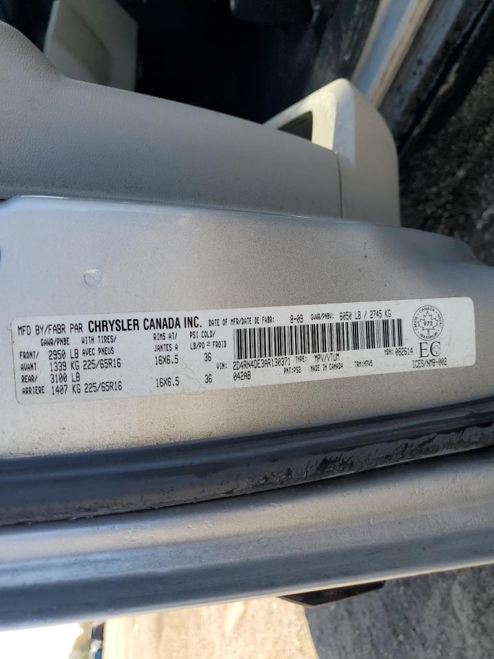 2010 Dodge Grand Caravan Se VIN: 2D4RN4DE3AR130371 Lot: 85340825