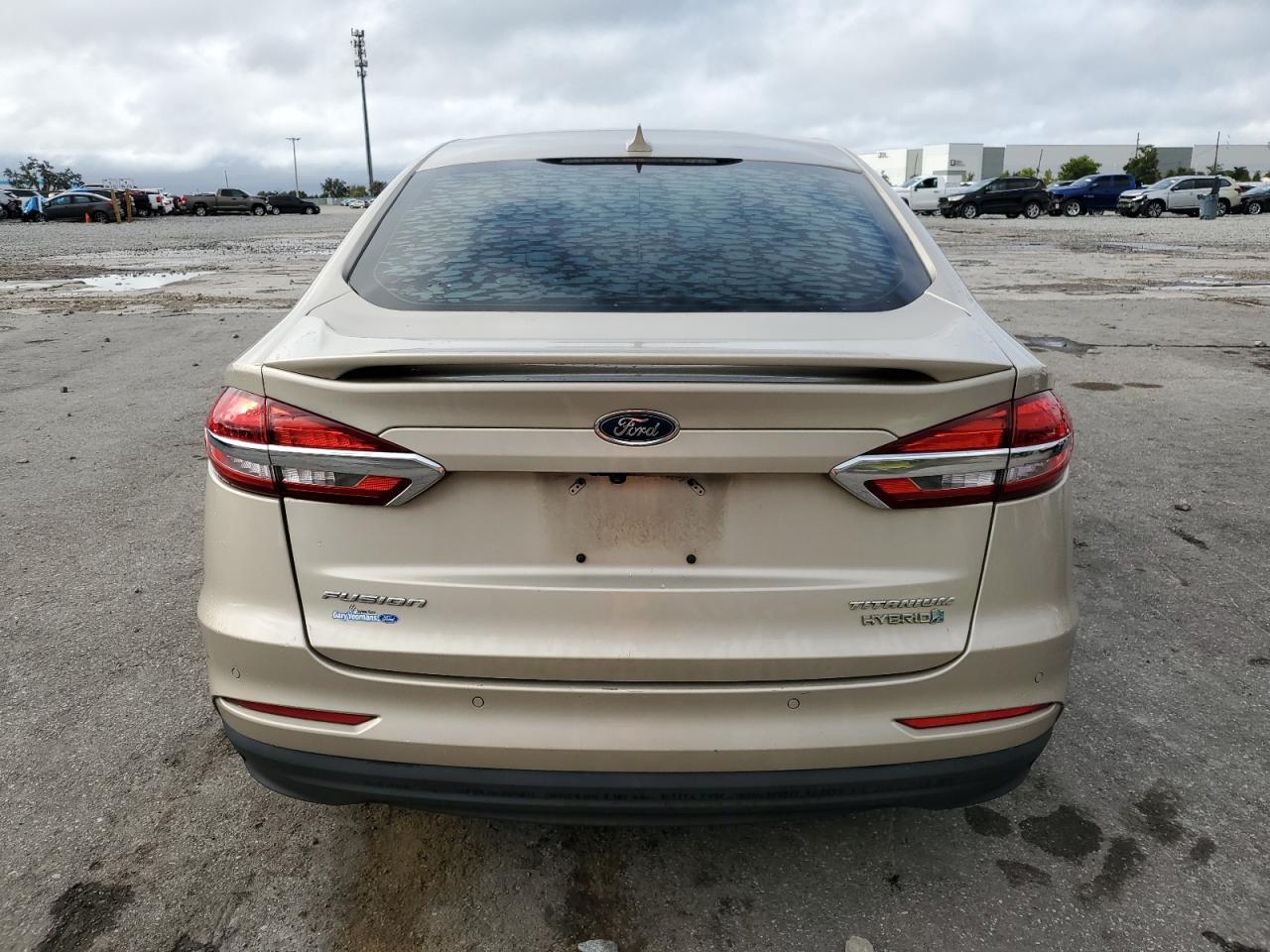 2019 Ford Fusion Titanium VIN: 3FA6P0RU8KR267438 Lot: 85779945