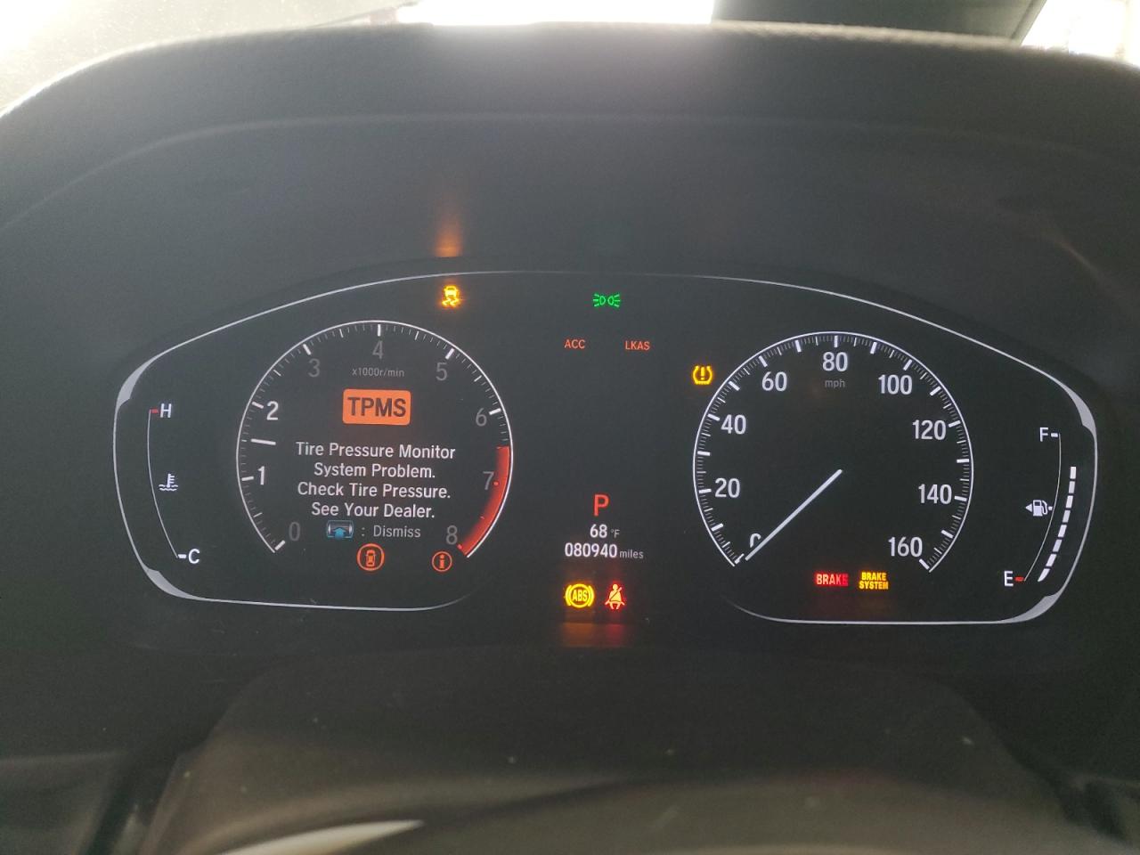 2019 Honda Accord Lx VIN: 1HGCV1F16KA165876 Lot: 86160635