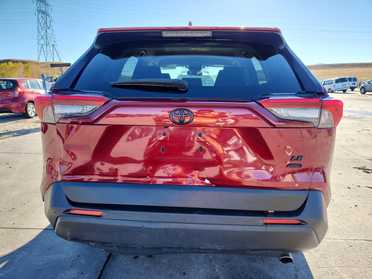 2019 Toyota Rav4 Le VIN: JTMF1RFV2KD045760 Lot: 85395615