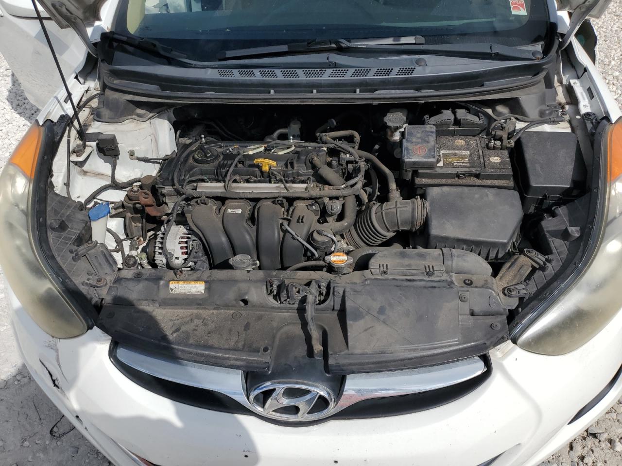 2012 Hyundai Elantra Gls VIN: 5NPDH4AE9CH126618 Lot: 86601775