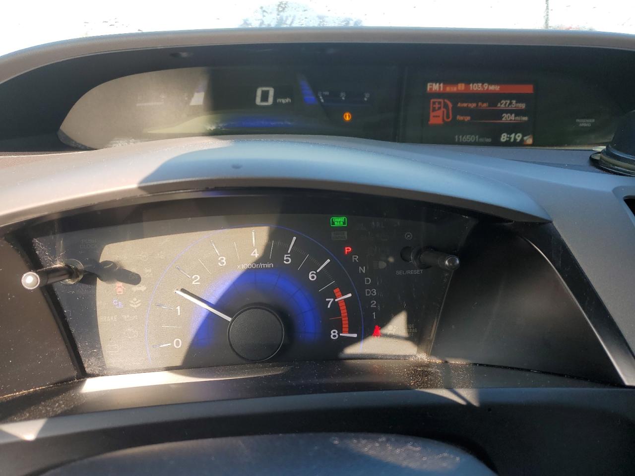 2012 Honda Civic Lx VIN: 19XFB2F53CE054858 Lot: 85847235