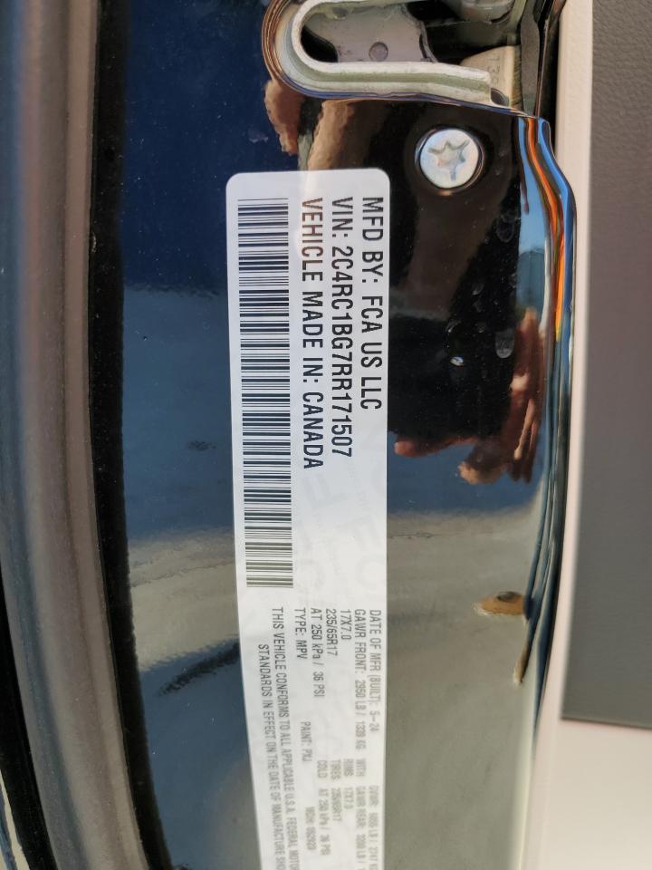 2024 Chrysler Pacifica Touring L VIN: 2C4RC1BG7RR171507 Lot: 82760095