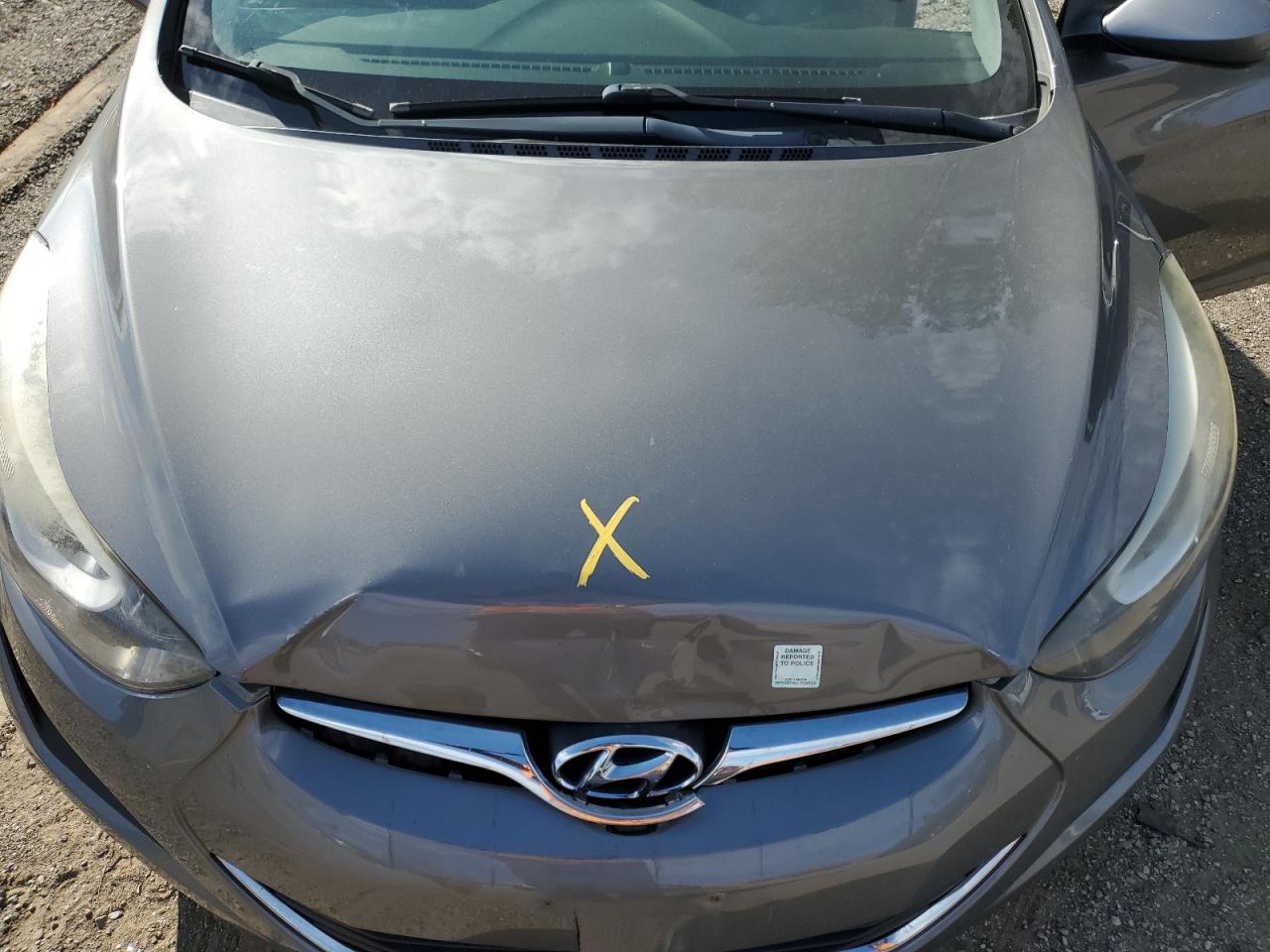 2014 Hyundai Elantra Se VIN: 5NPDH4AE4EH500166 Lot: 86165935