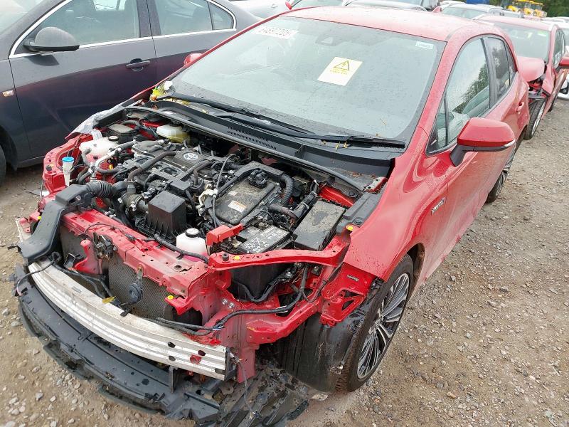 2019 TOYOTA COROLLA 1.8 VVT-I HYBRID DESIGN 5DR CVT for sale at Copart WOLVERHAMPTON