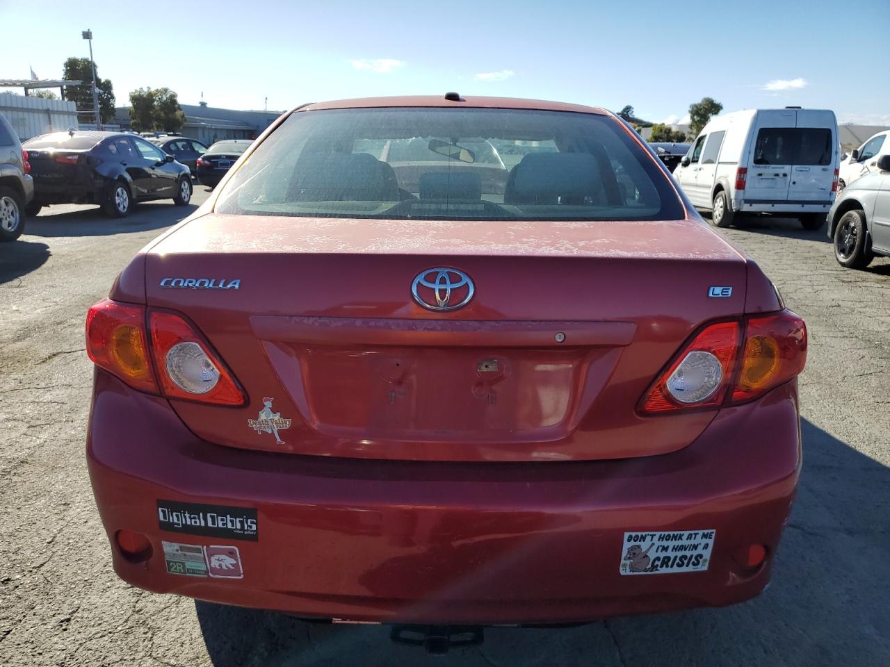 2009 Toyota Corolla Base VIN: JTDBL40E29J044513 Lot: 82404855