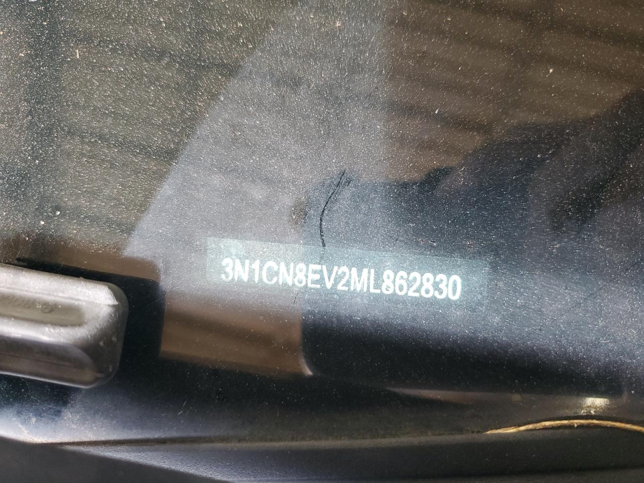 2021 Nissan Versa Sv VIN: 3N1CN8EV2ML862830 Lot: 82289365