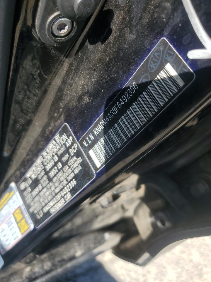 2015 Kia Rio Lx VIN: KNADM4A38F6492396 Lot: 85862865