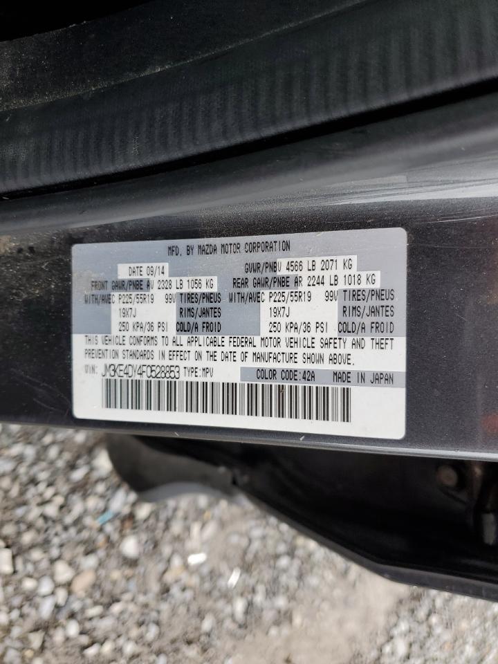 2015 Mazda Cx-5 Gt VIN: JM3KE4DY4F0528853 Lot: 85548515