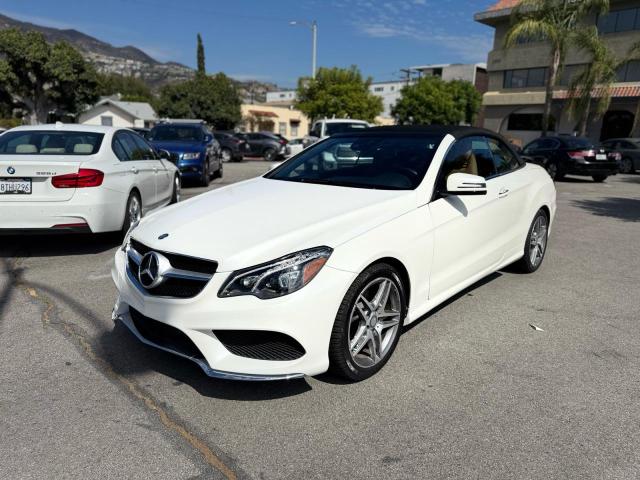 Кабриолеты MERCEDES-BENZ E-CLASS 2017 Белы