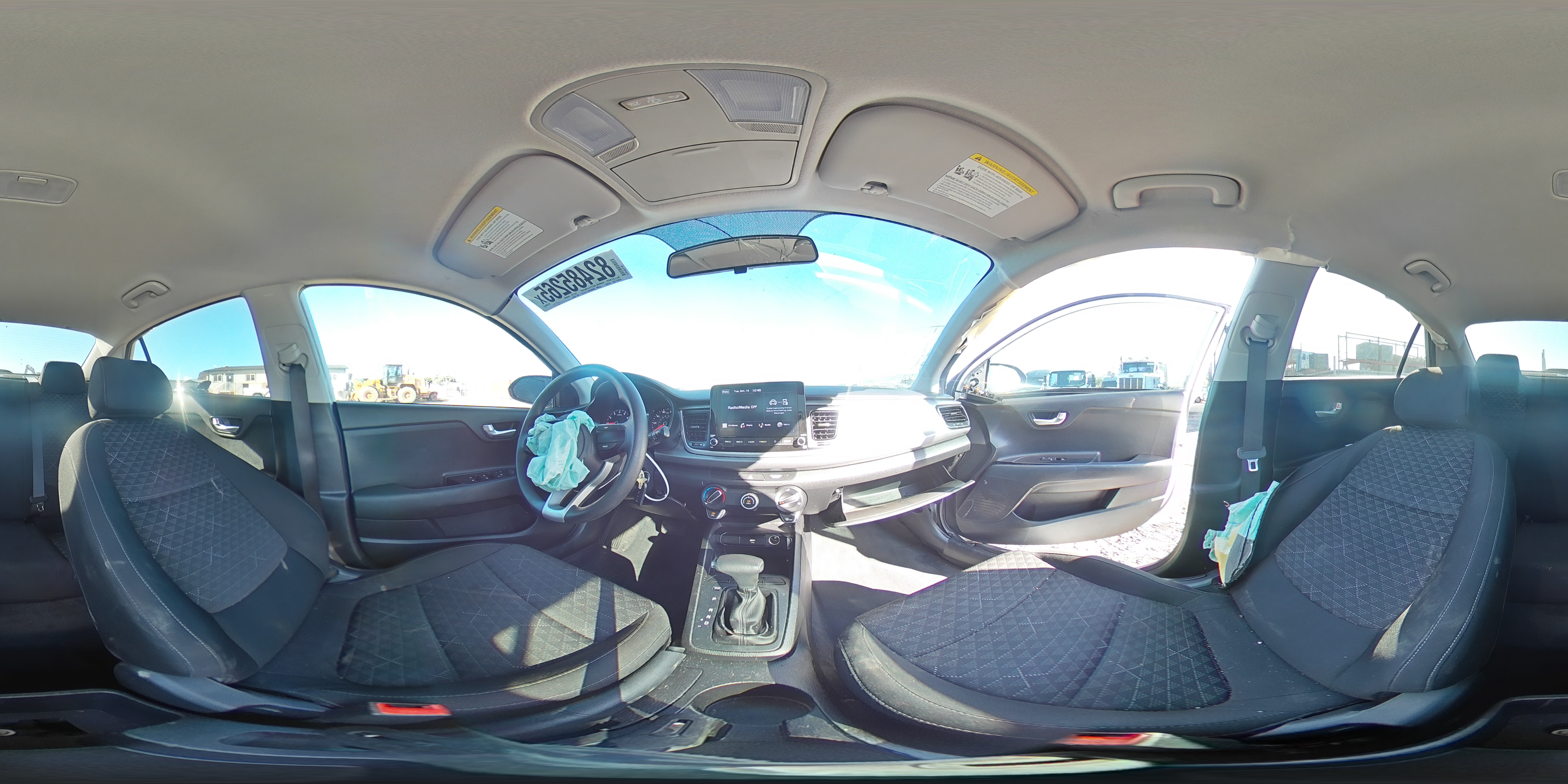 2022 Kia Rio Lx VIN: 3KPA24AD4NE479111 Lot: 82485265