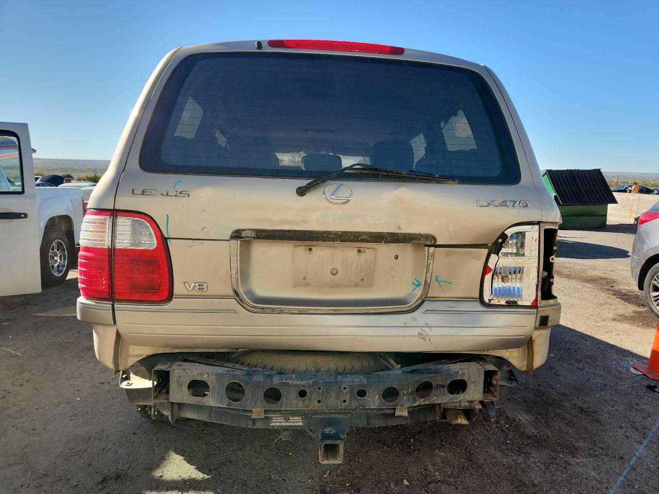 2000 Lexus Lx 470 VIN: JT6HT00W9Y0111812 Lot: 91009415