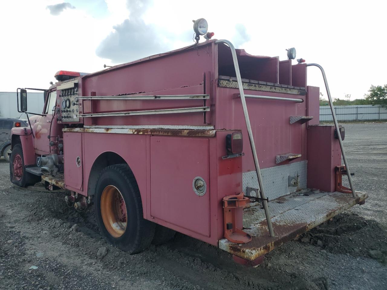 1978 International Loadstar - Fire Truck red   D0532HCA25048 photo #4