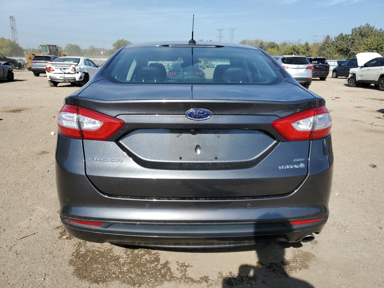 2016 Ford Fusion Se Hybrid VIN: 3FA6P0LU0GR322447 Lot: 84660795