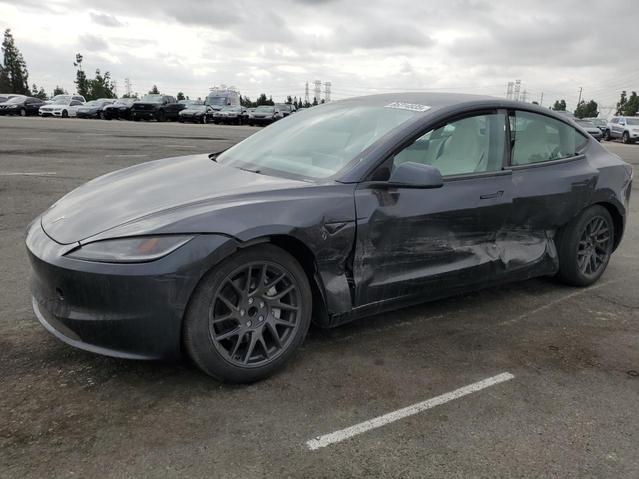 2024 Tesla Model 3 grey null electric 5YJ3E1EA7RF786853 photo #1