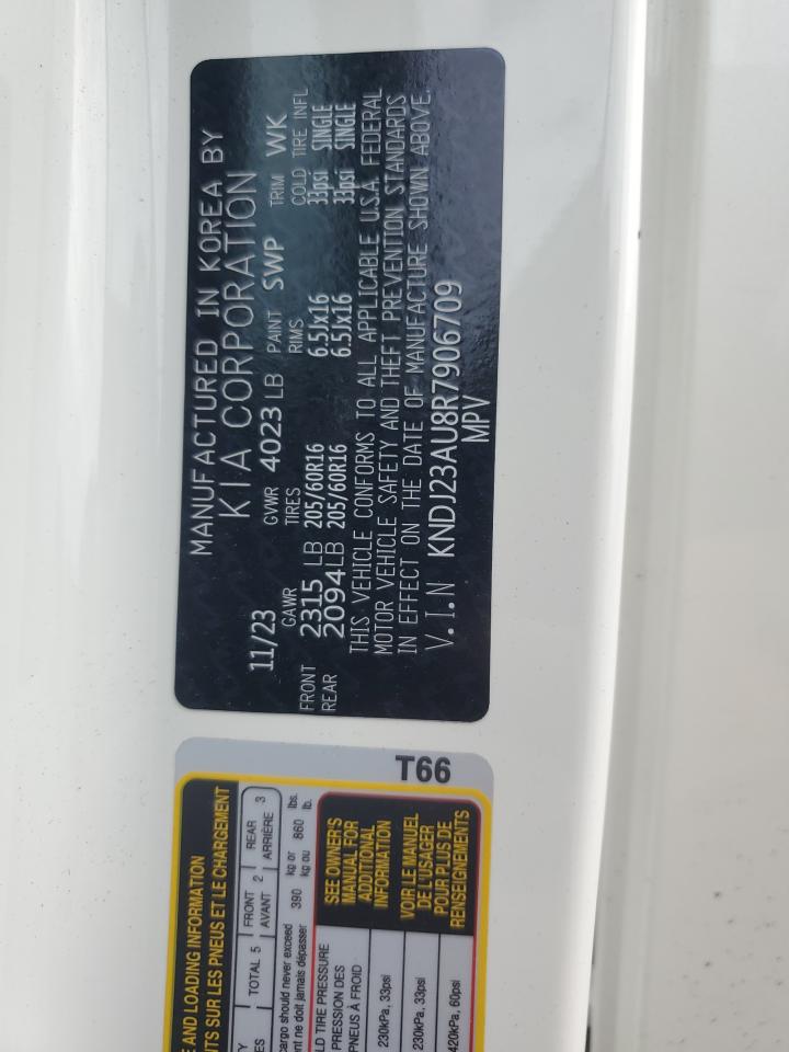 2024 Kia Soul Lx VIN: KNDJ23AU8R7906709 Lot: 85905395