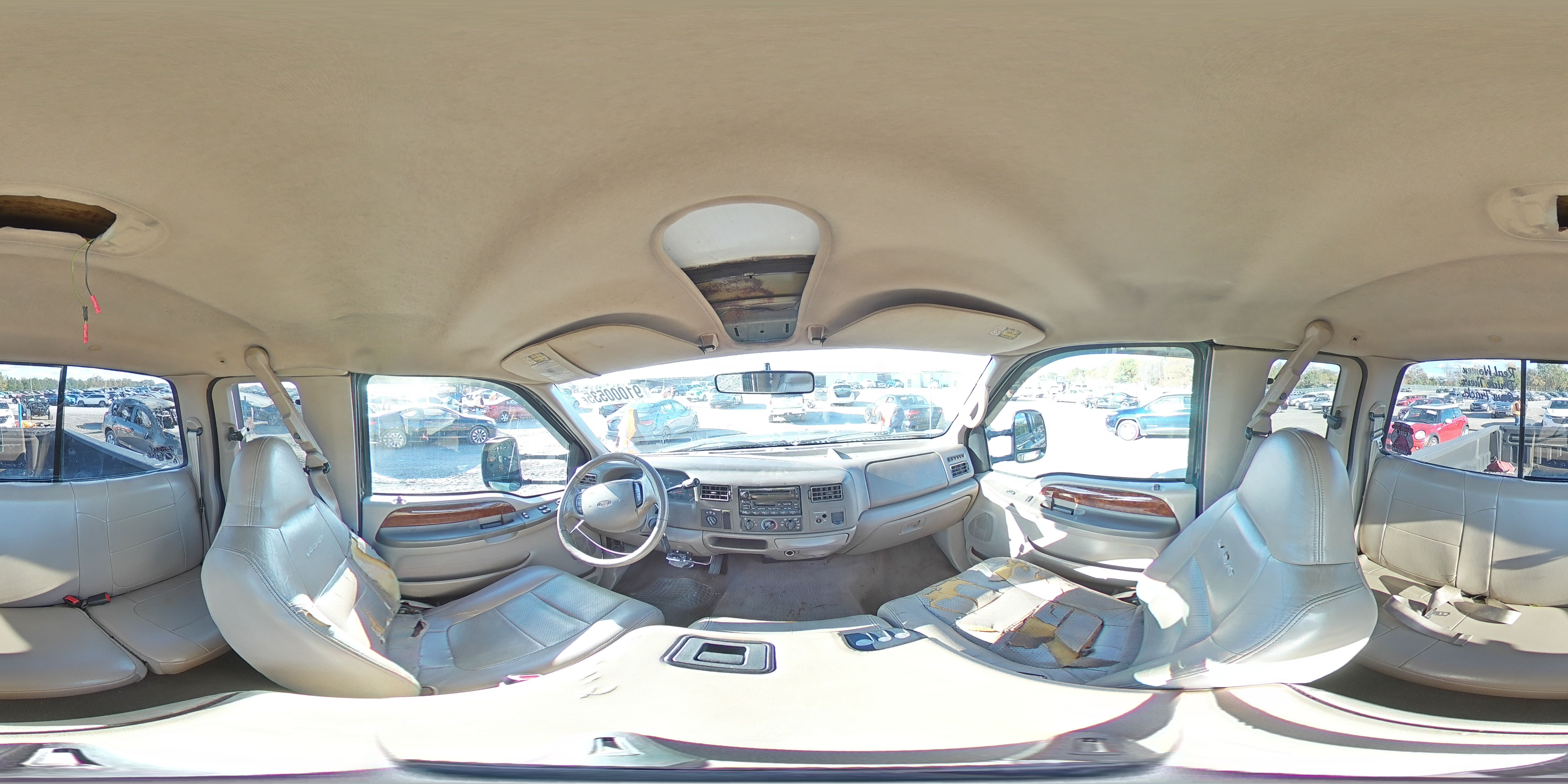 2001 Ford F250 Super Duty VIN: 1FTNX21F71EA16698 Lot: 91000535