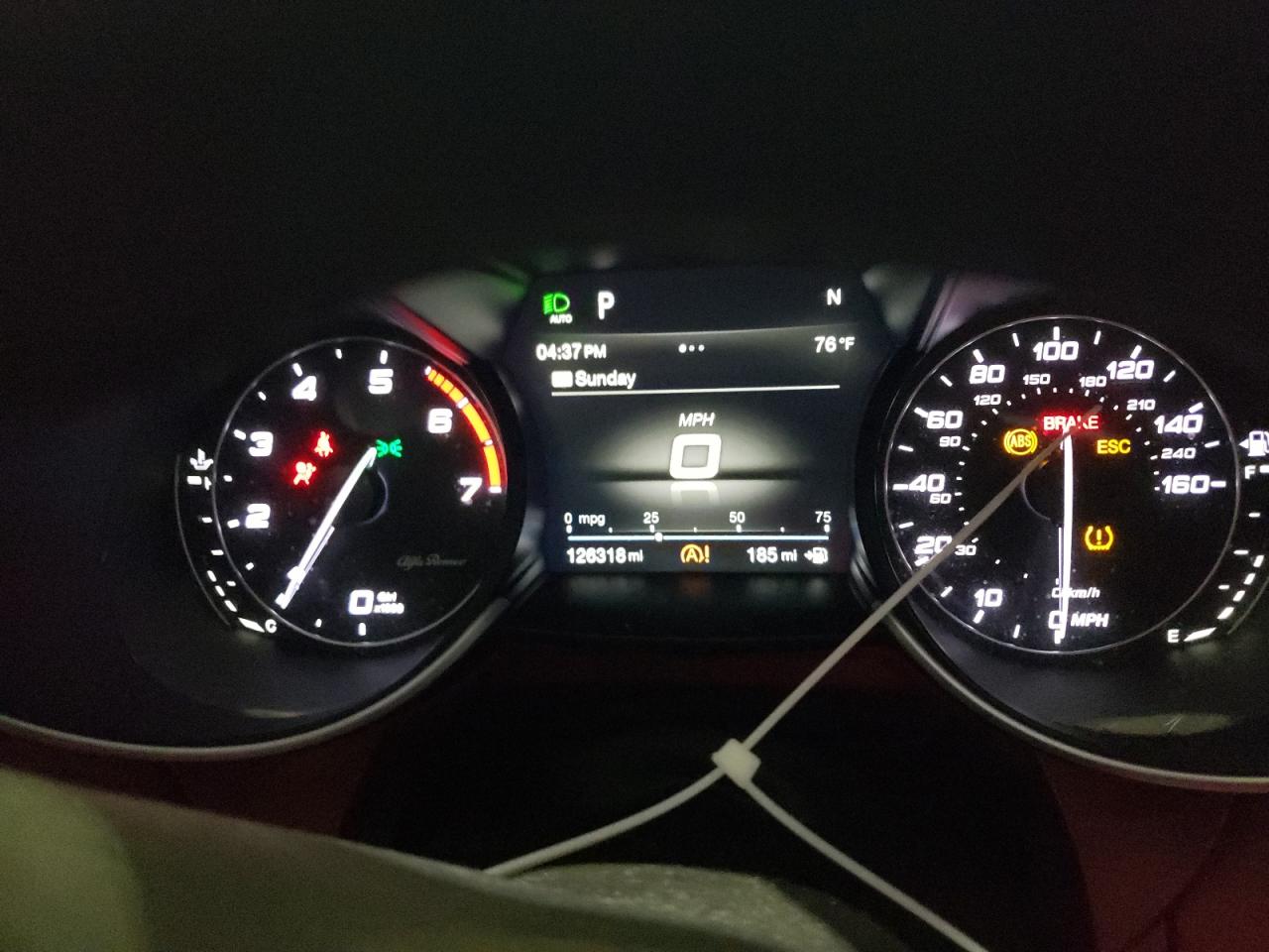 2019 Alfa Romeo Giulia Ti VIN: ZARFAMBN5K7603002 Lot: 84657595