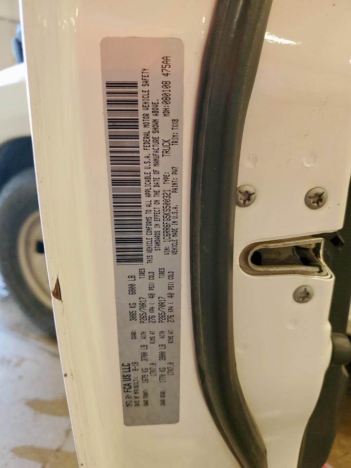 2019 Ram 1500 Classic Tradesman VIN: 1C6RR6FG5KS500321 Lot: 90044805