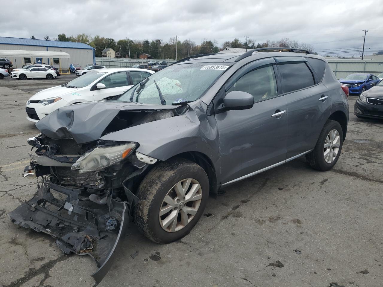 NISSAN MURANO 2014. Lot# 86993915. VIN JN8AZ1MW4EW519608. Photo 1