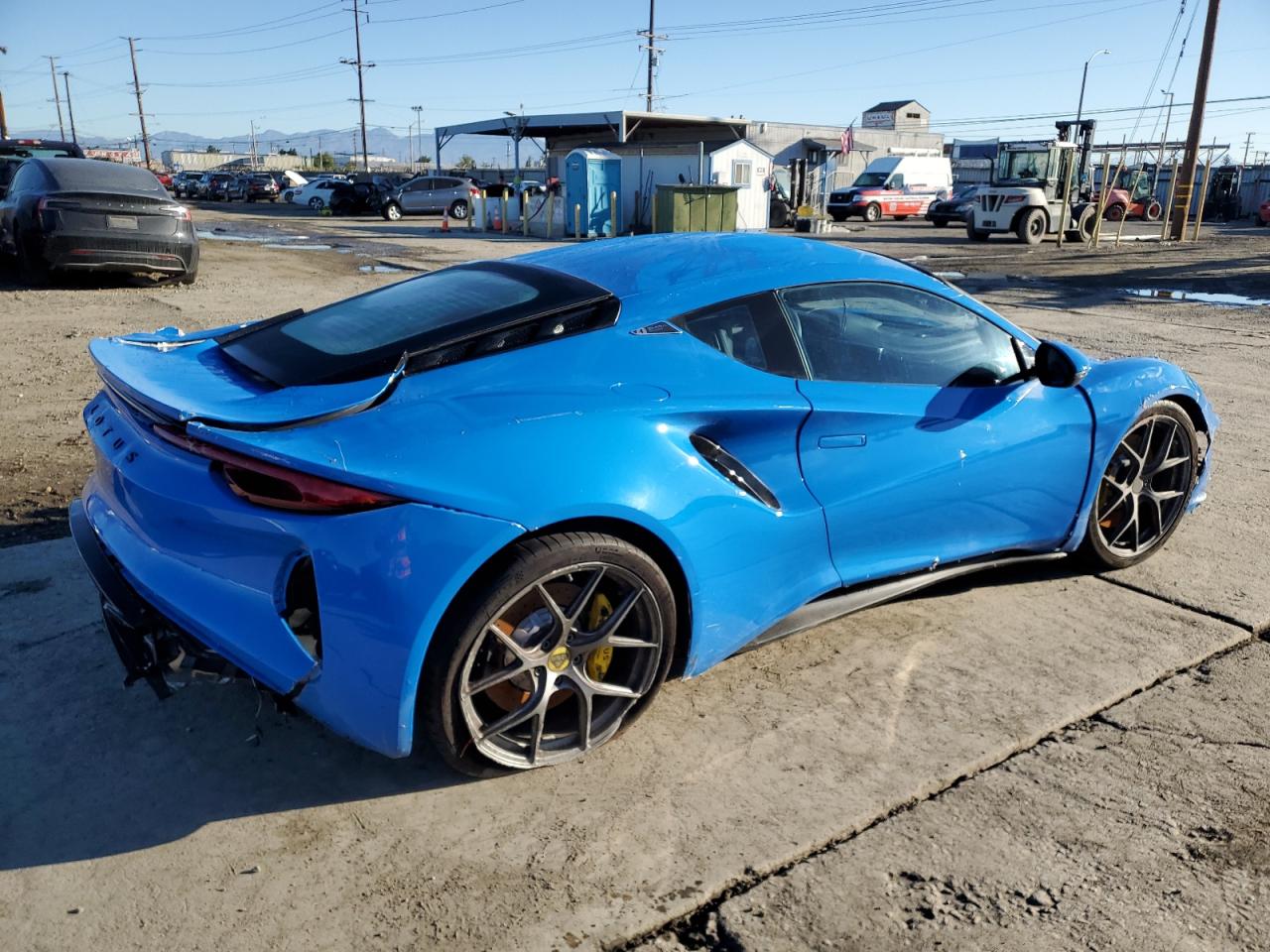 2024 Lotus Emira First Edition blue null gas SCCLEKAX7RHA13415 photo #4