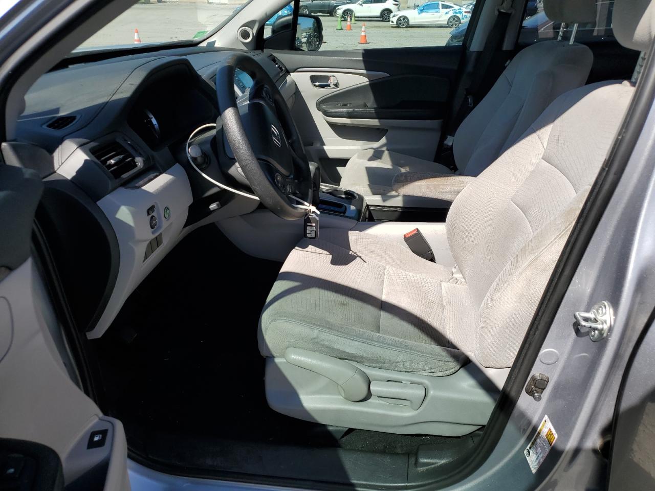 2017 Honda Pilot Lx VIN: 5FNYF5H10HB039616 Lot: 85095925