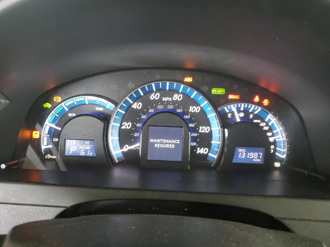 2014 Toyota Camry Hybrid VIN: 4T1BD1FK4EU102327 Lot: 86119905