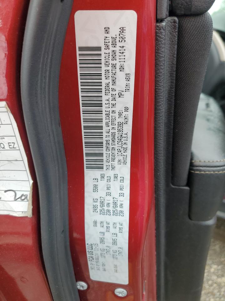 2016 Jeep Cherokee Latitude VIN: 1C4PJLCS4GW195392 Lot: 81740255